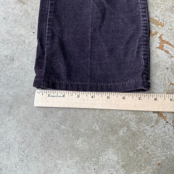 VINTAGE BROWN LEVIS WHITE TAB CORDUROY PANTS 70S MEASURE 33X30 - Picture 7 of 8